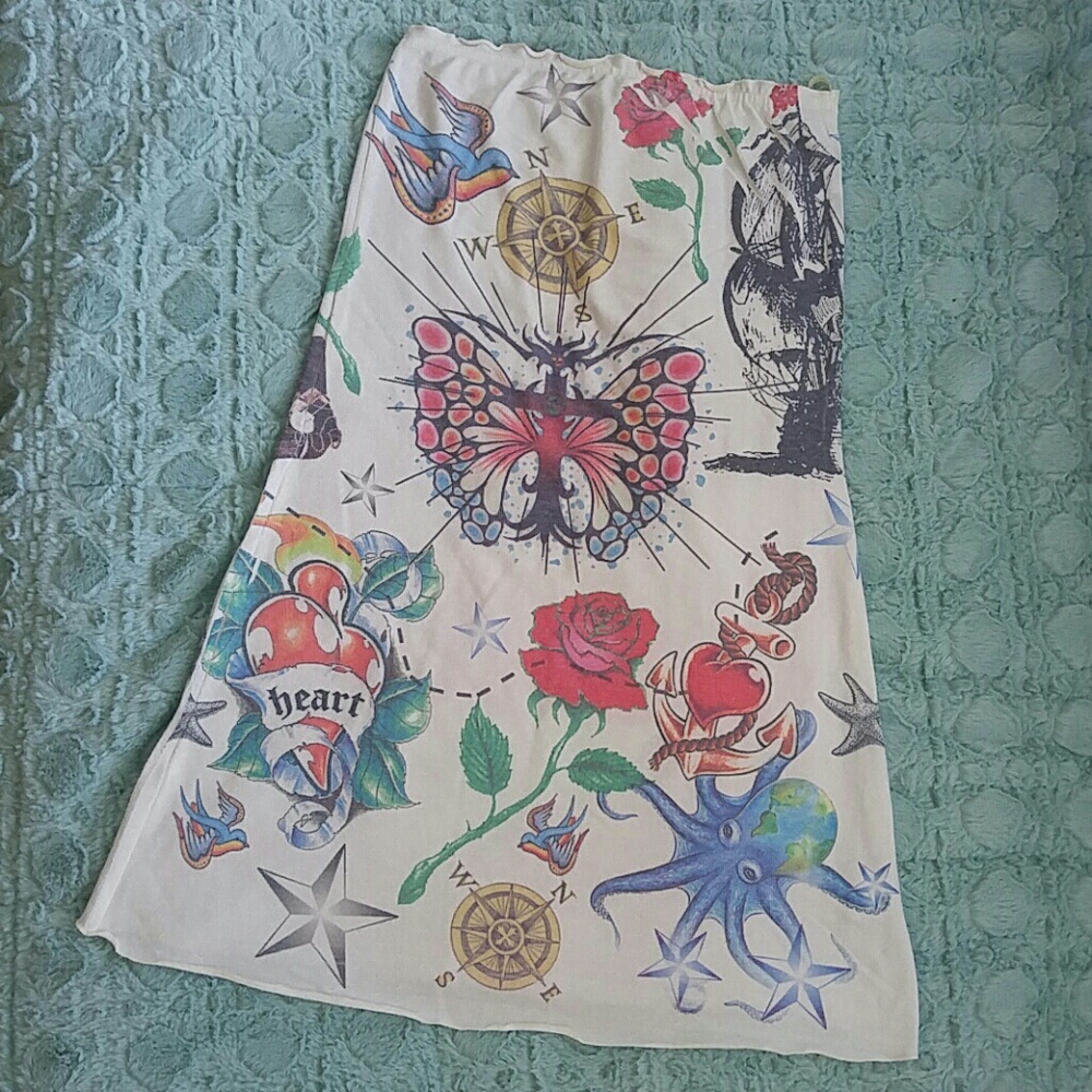 F21 Strapless Dress